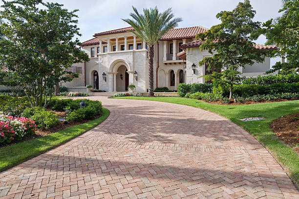 Residential Paver Driveway in Batavia, IL